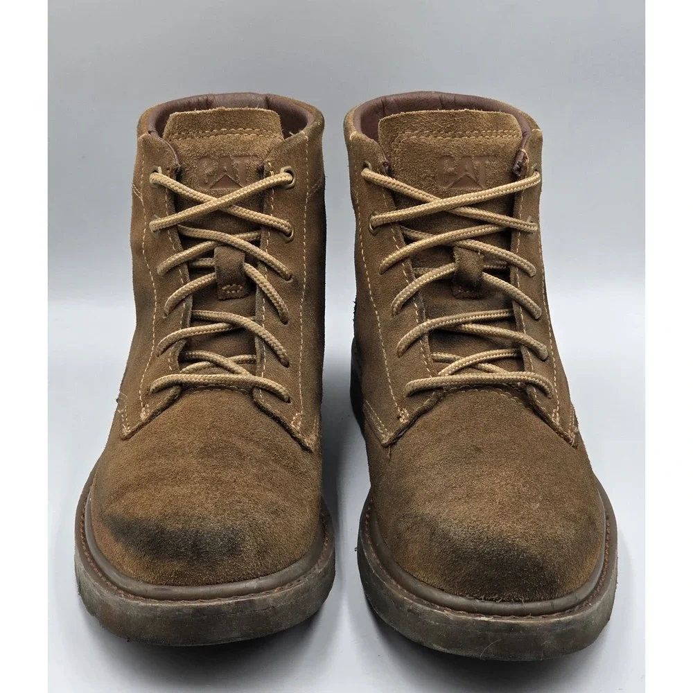 Caterpillar CAT Narrate P725201 Men's Suede Ankle Work Boots Size 9M